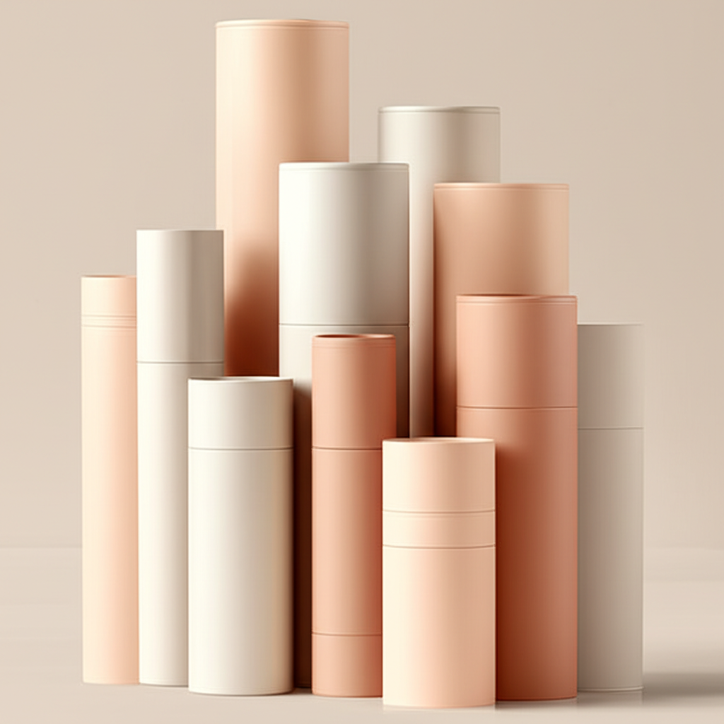 Design Inspiration Library: An Appreciation of Stunning Cosmetic Paper Tube Packaging Designs