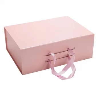 Collapsible E Commerce Gift Box packaging reference image for rigid box quote and sample review