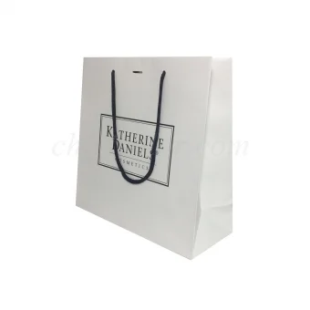 Bolsas de Papel Impresas con Asas para Cosméticos