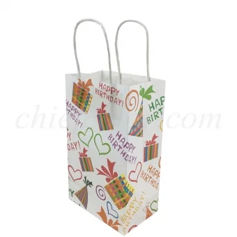 Custom Gift Paper Bag packaging reference image for paper bag quote and sample review