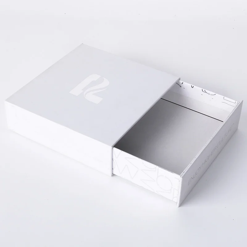 Rigid Drawer Boxes with Pull Tab