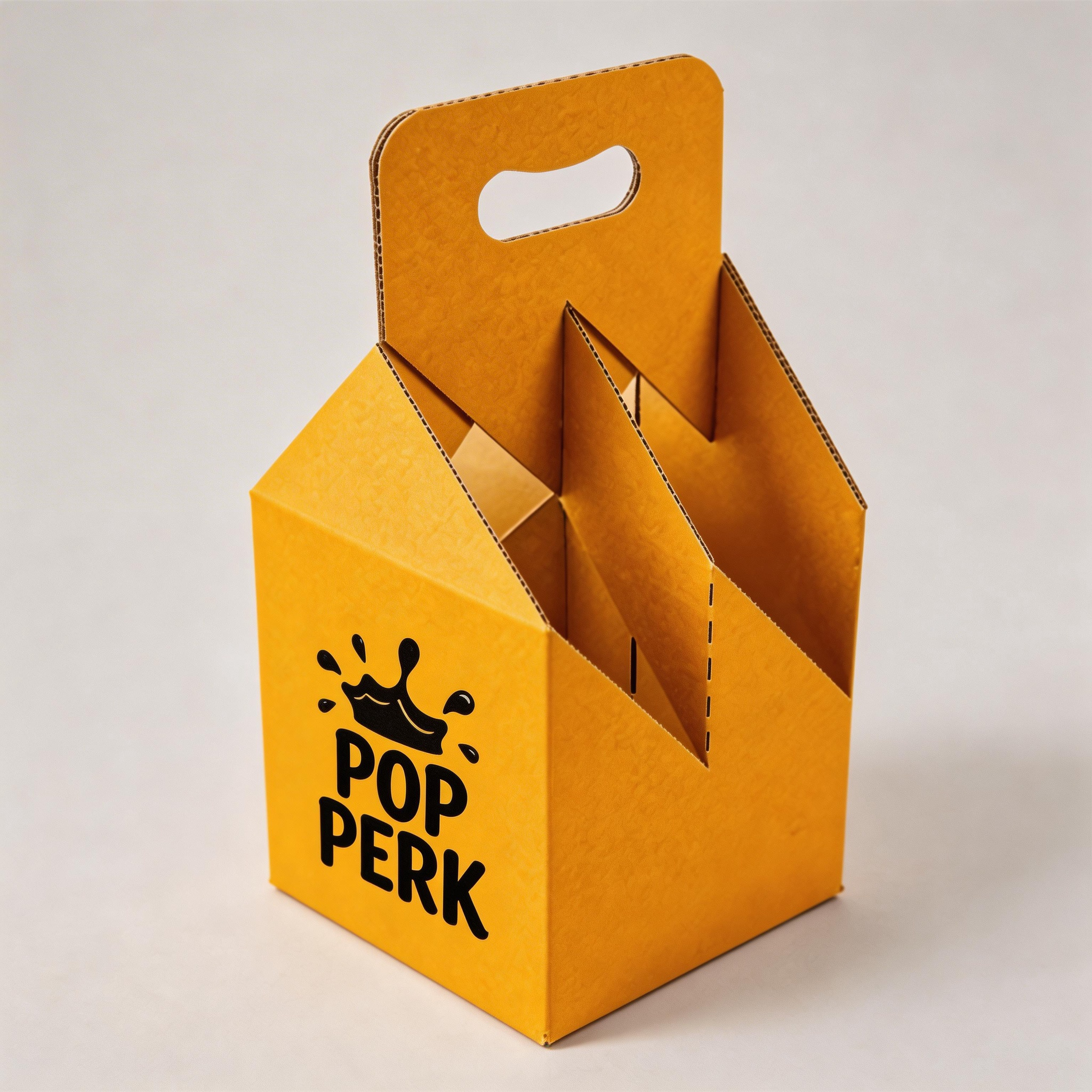 4 Pack Beverage Carrier Box Sample Supplier packaging reference image for general packaging quote and sample review