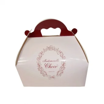 Custom Square Gable Box Bakery Packaging