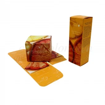 Folding Carton with Tuck Ends for Cosmetics and Healthcare Packaging