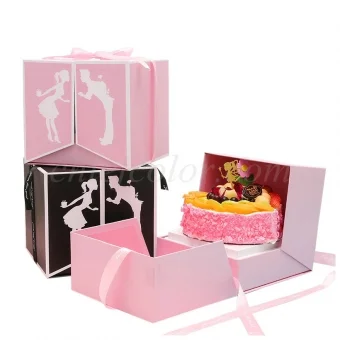 Printed Rigid Gift Boxes for Birthday Cake