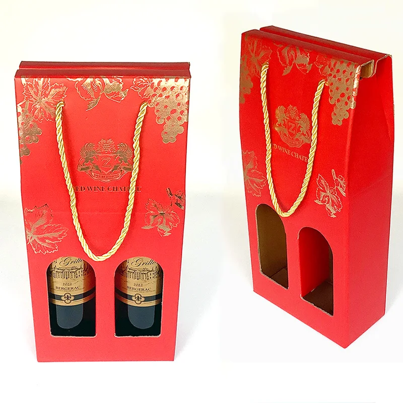 Two-bottle Wine Carrier Box