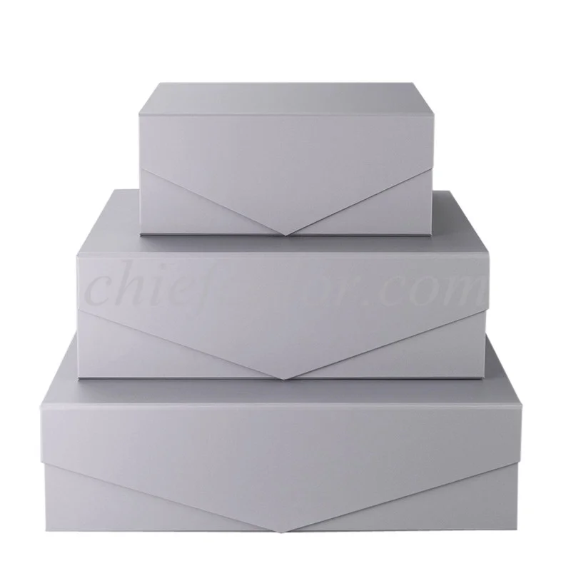 Collapsible Rigid Boxes with Magnetic Closure