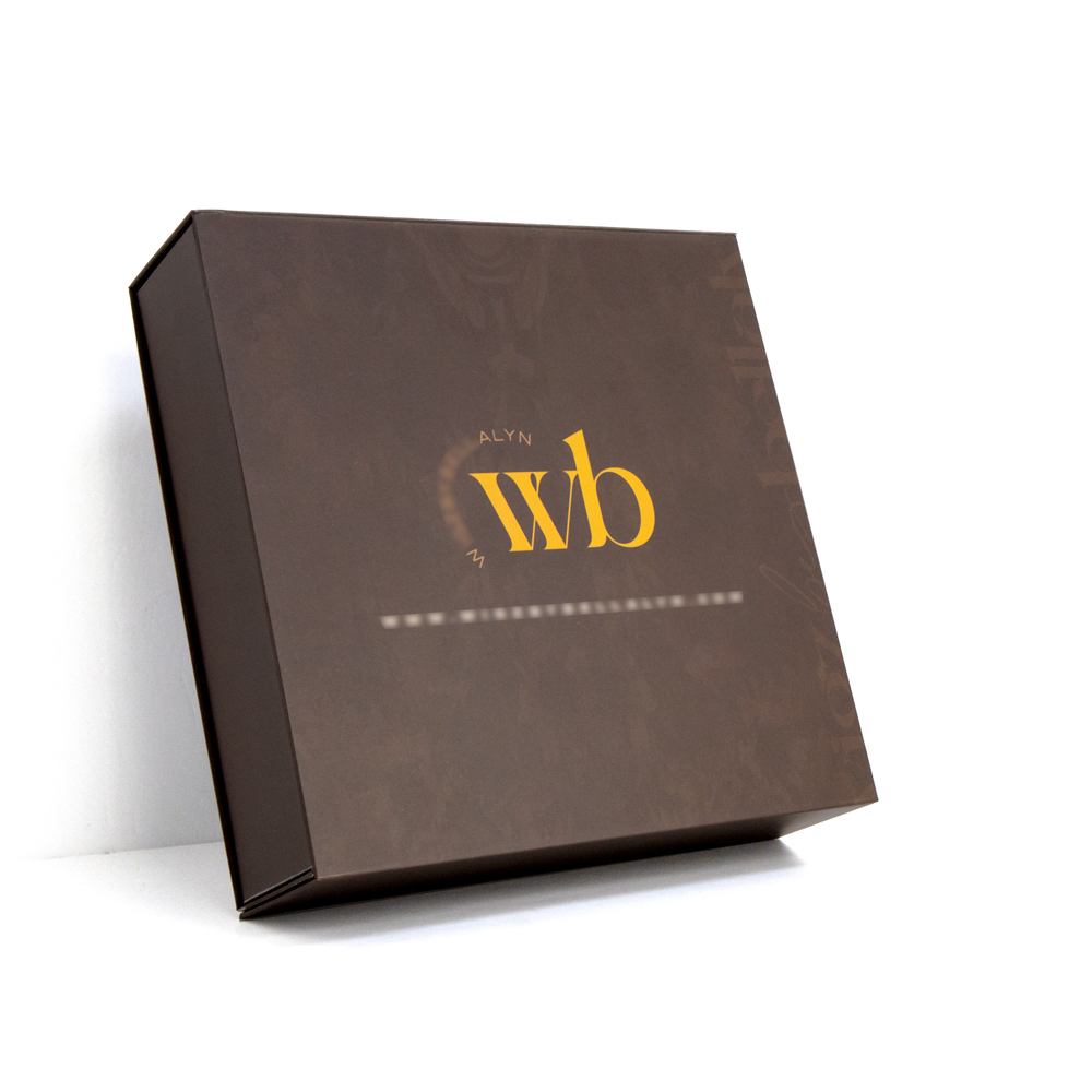 Custom Magnetic Folding Gift Box Paper Packaging Rigid Collapsible Design