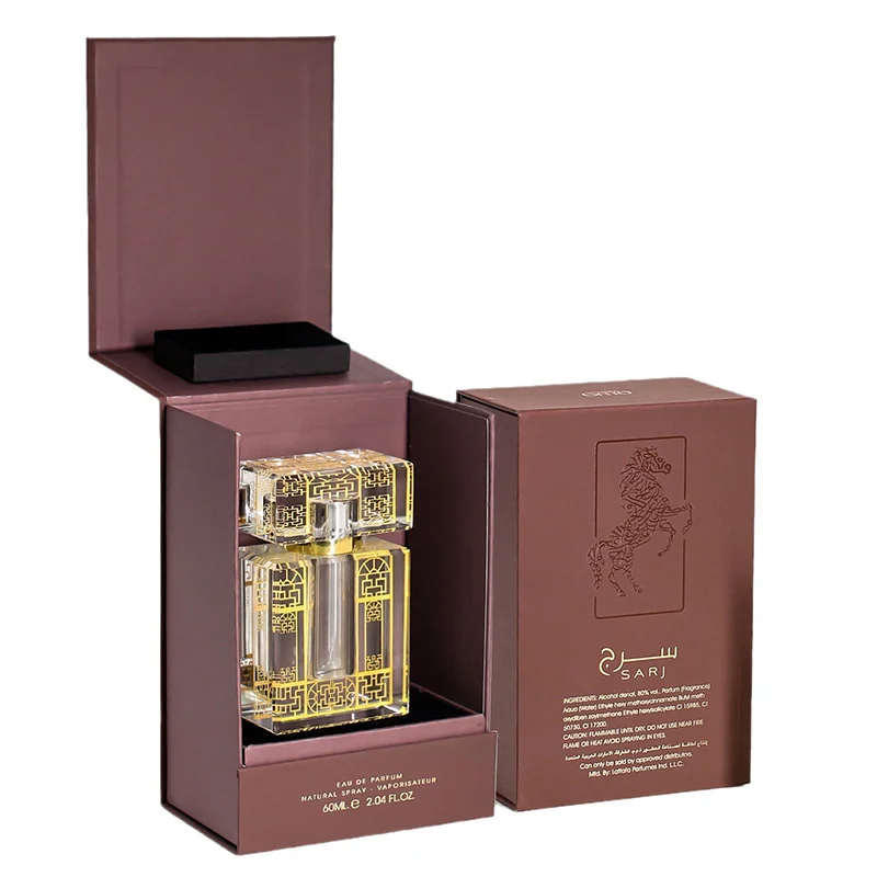 Flip-top Design Empty Perfume Boxes