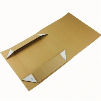 Natural Kraft Collapsible Gift Box with Magnetic Closure