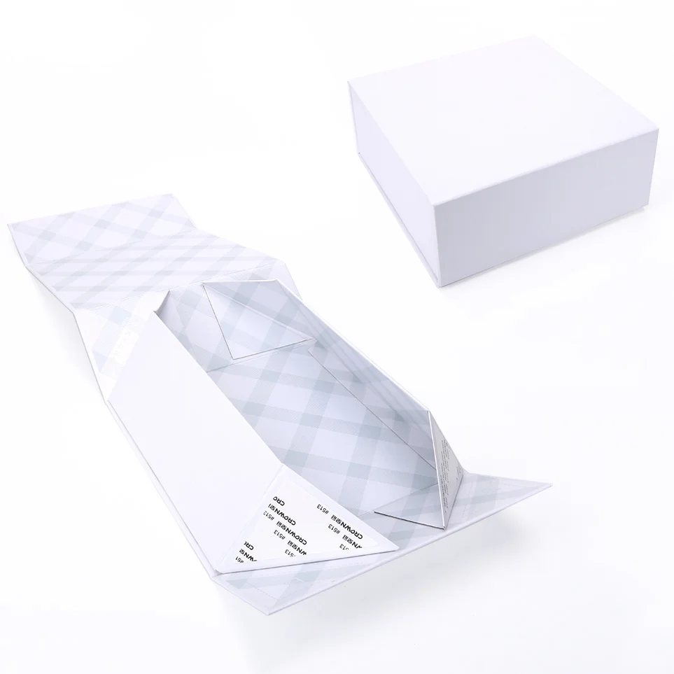 Rigid Folding Gift Box with Magnetic Closure