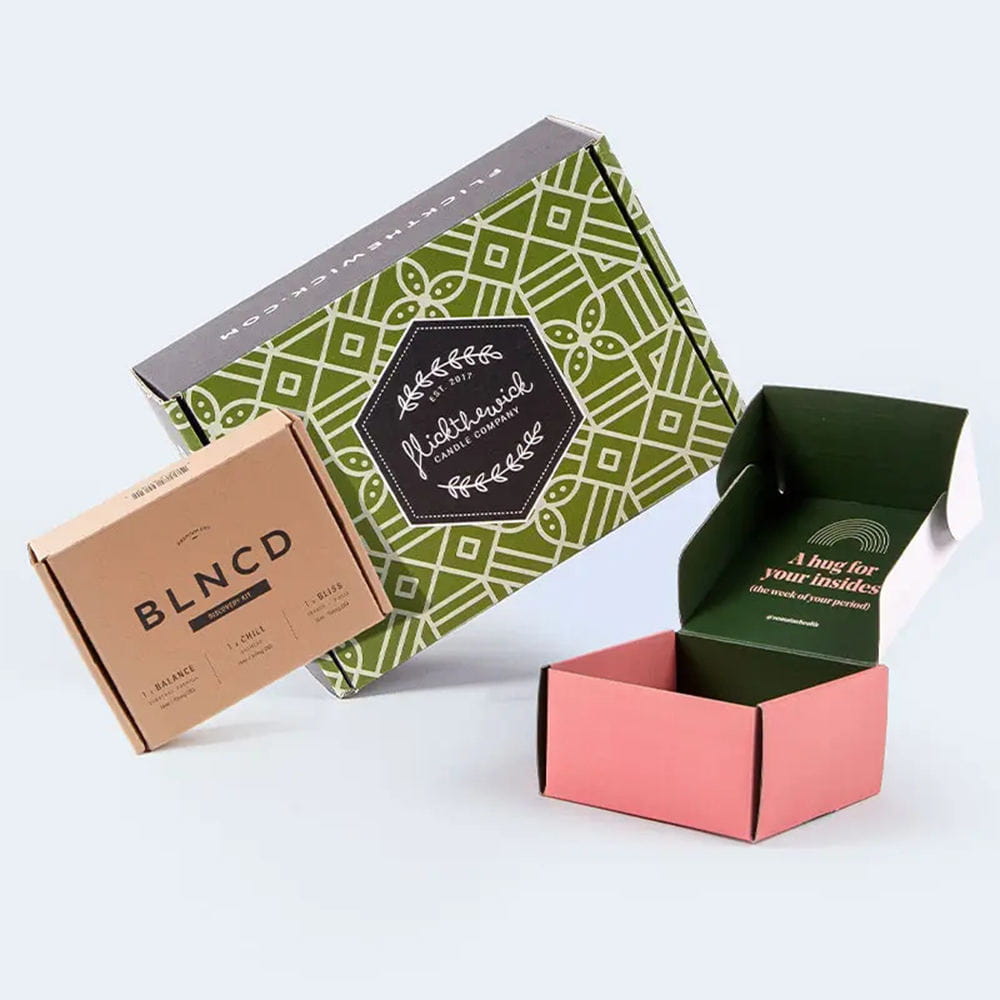 Custom Corrugated Cardboard Mailer Shipping Box