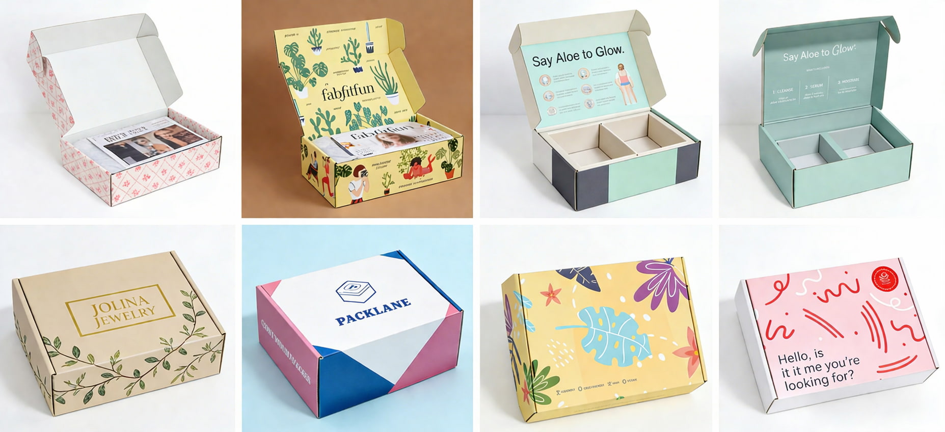 Mailer and Shipping Boxes
