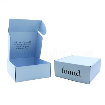 Printed Corrugated Cosmetic Box