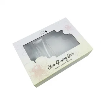 Body Shampoo Box with PET Window