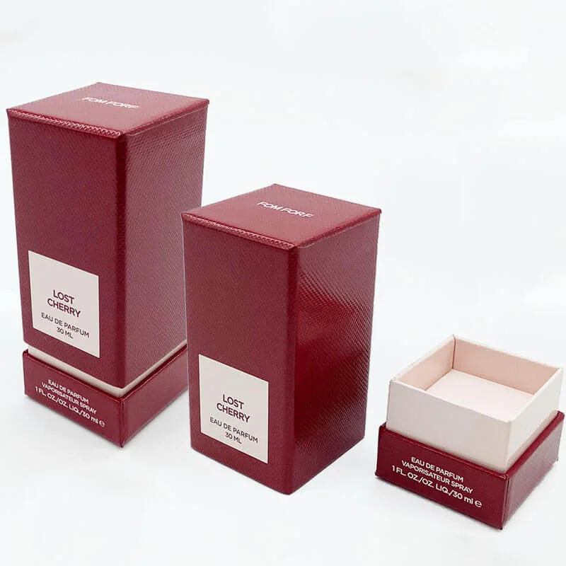 Custom Print Red Perfume Boxes