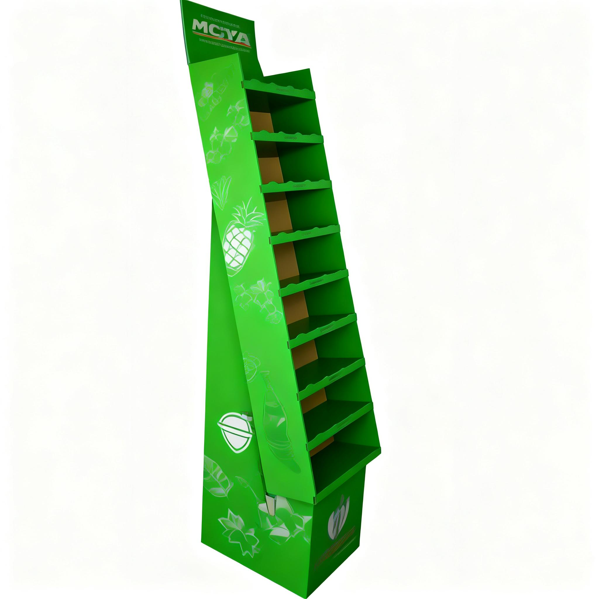 Nine-shelf Display