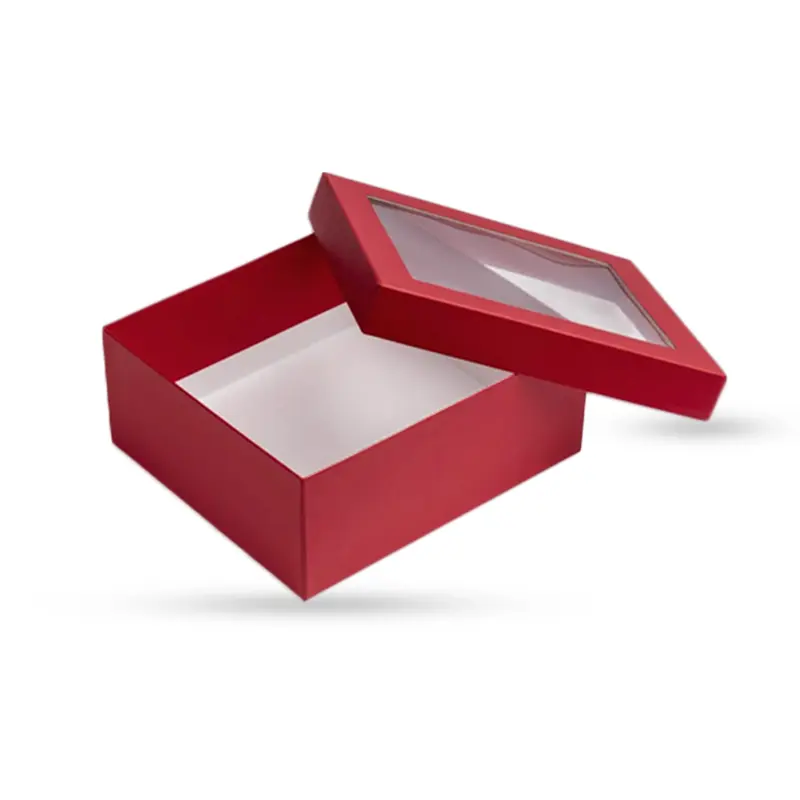 Presentation Boxes with Clear Lids