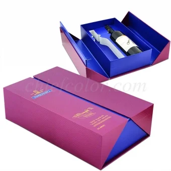 Printed Wine Gift Boxes with Insert