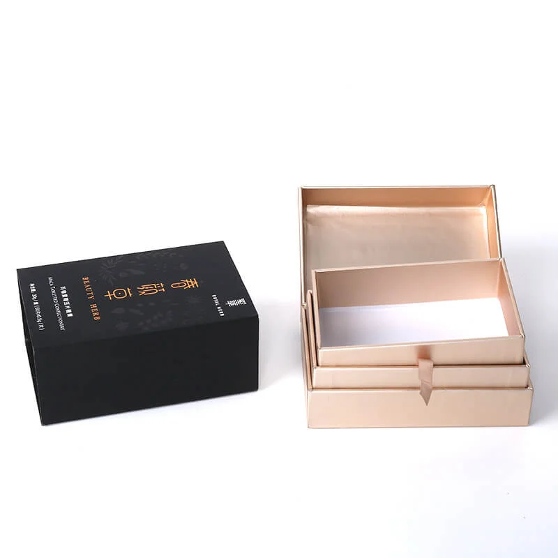 Ribbon Pull Rigid Presentation Box