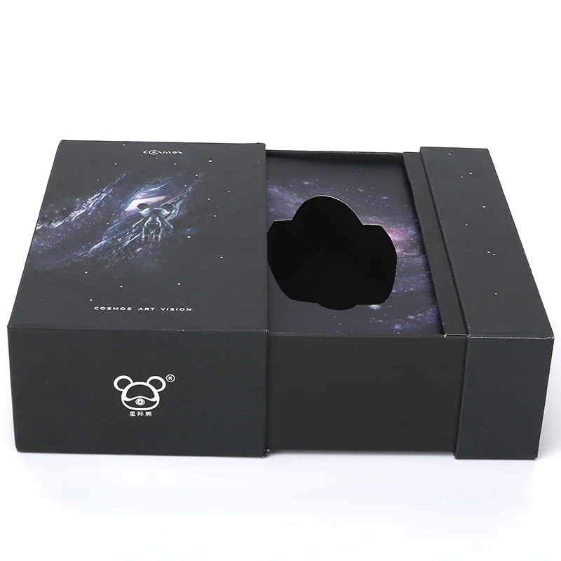 Solid Paper Slide Gift Box with Foam Insert