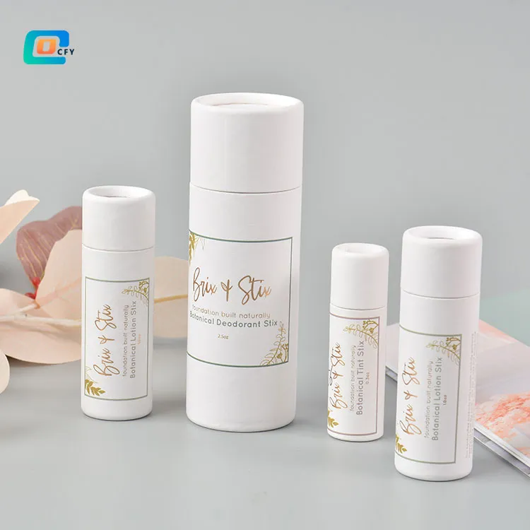 Cardboard Deodorant Tubes