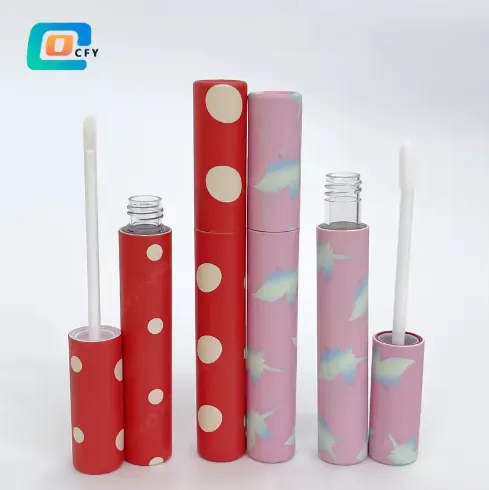 Papierowa tuba na balsam do ust
