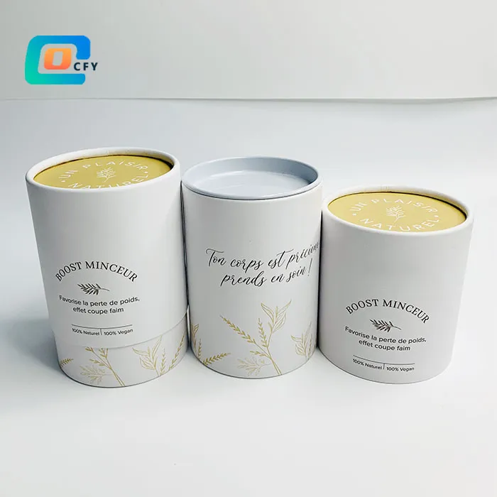 Cardboard Tea Canister